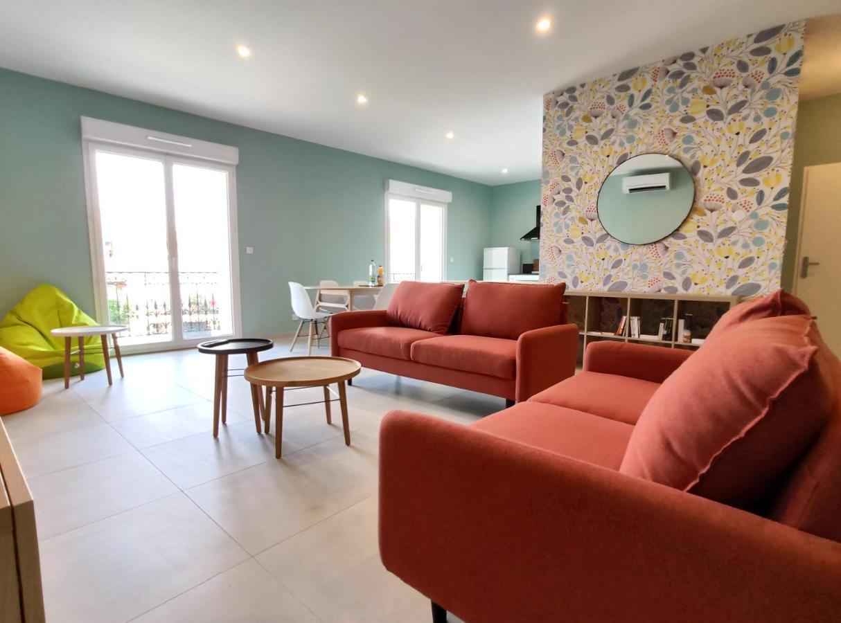 Colormix 3 Etoiles - 95M2 Plein Centre - Ensoleille Climatise Apartment Meze Exterior photo